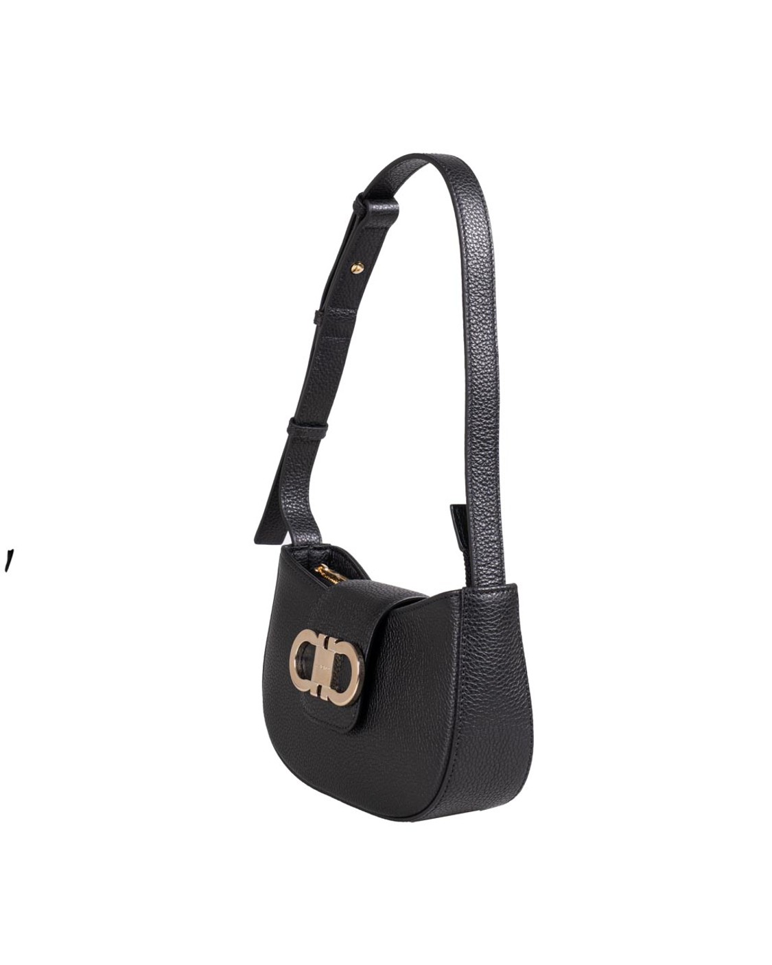 shop SALVATORE FERRAGAMO  Borsa: Salvatore Ferragamo Mini bag Double Gancini.
Apertura a zip e ponte decorato dall'ornamento Gancini. 
Foderata internamente in pelle, è completata da fessure per carte e documenti. 
Da indossare a spalla grazie alla tracolla regolabile in lunghezza.
Altezza 11.5 CM  Lunghezza 20.0 CM  Profondità 5.5 CM
Luce tracolla: 26 cm
Composizione:  100% Pelle.
Made In ITALY. 220947-785940 number 1726228